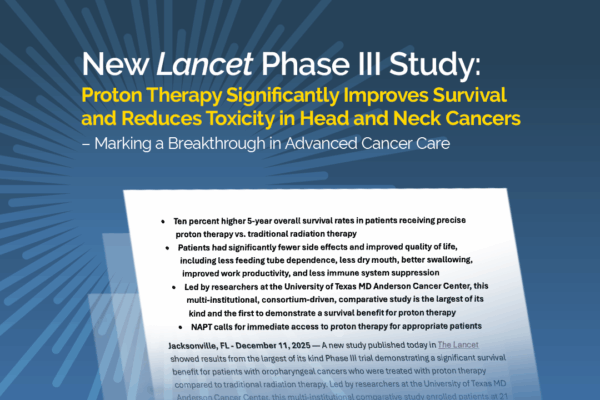 New Lancet Phase III Study Shows Proton Therapy Significantly Improves Survival and Reduces Toxicity in Head and Neck Cancers – Marking a Breakthrough in Advanced Cancer Care